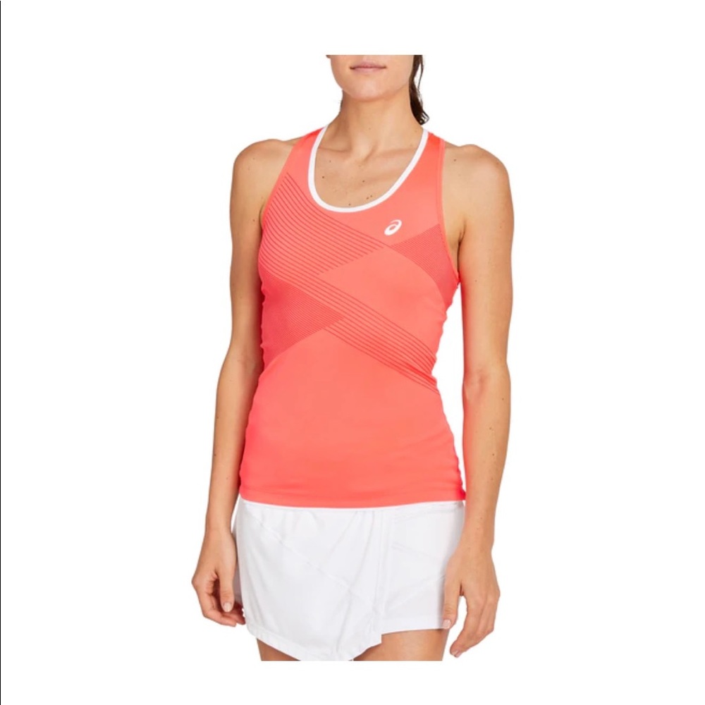 Asics Club GPX Tank. Size XL. Colour Diva Pink (as shown in 1st photo)
